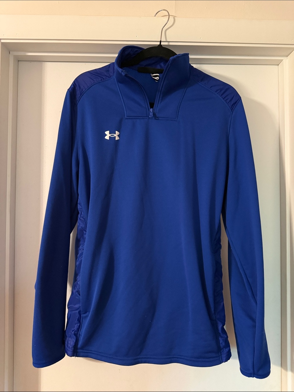 Under Armour Blue 1/4 Zip Athletic Pullover